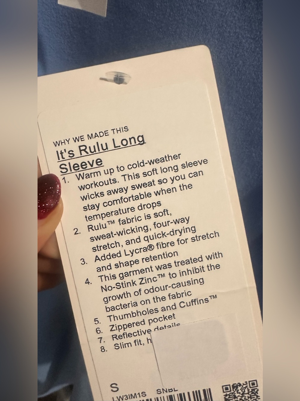 lululemon It's Rulu Long-Sleeve Shirt - Picture 6 of 15